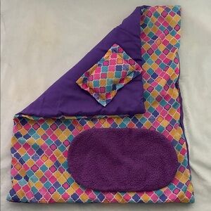 Our Generation Doll Bedding Set - Comforter, Pillow and Throw Rug for 18” Doll